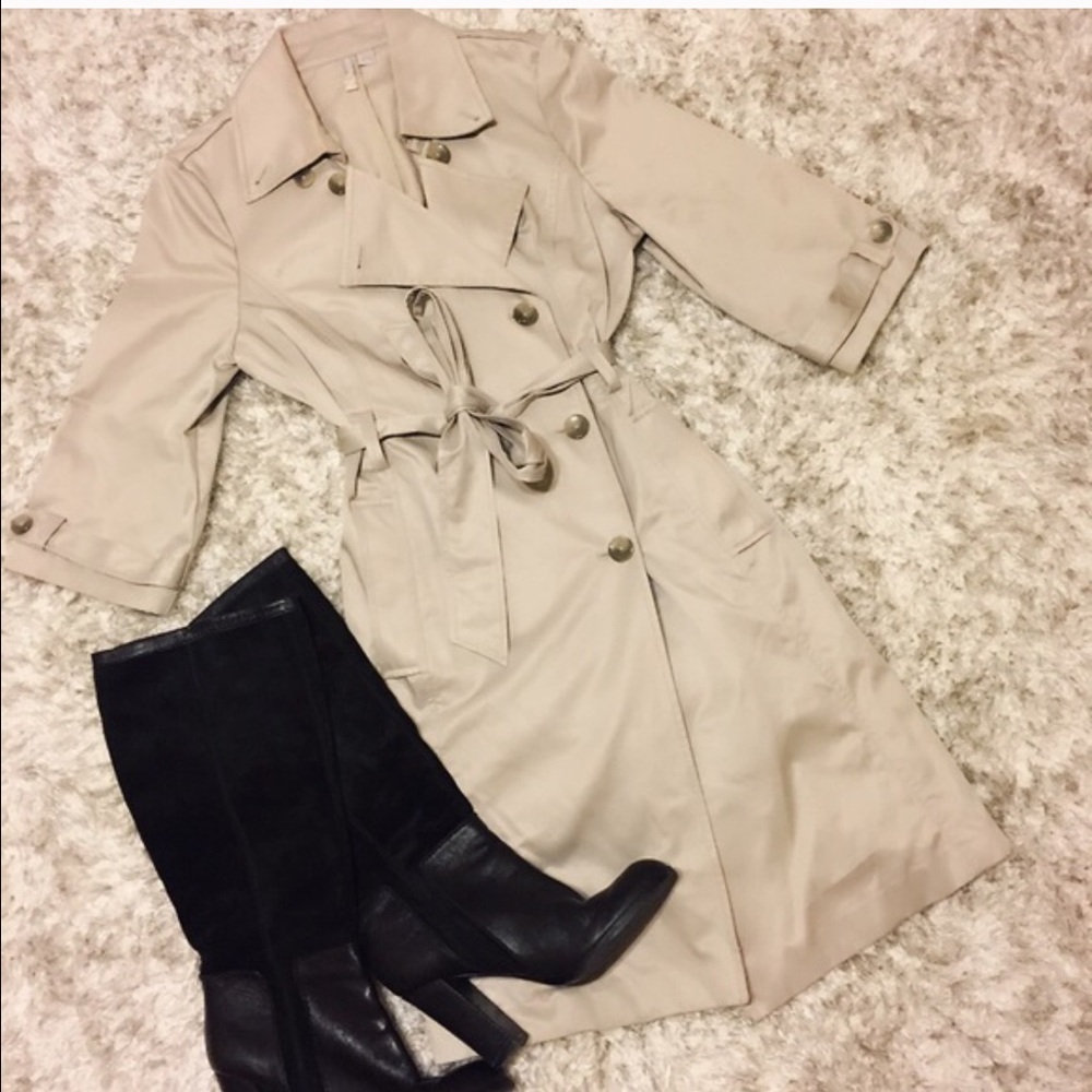 Old Navy Classic Khaki Trench Coat